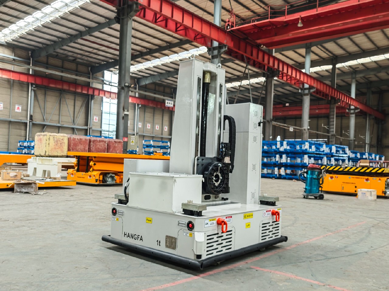 Всесторонний AGV грузоподъемностью 1,5 т для сборки узлов