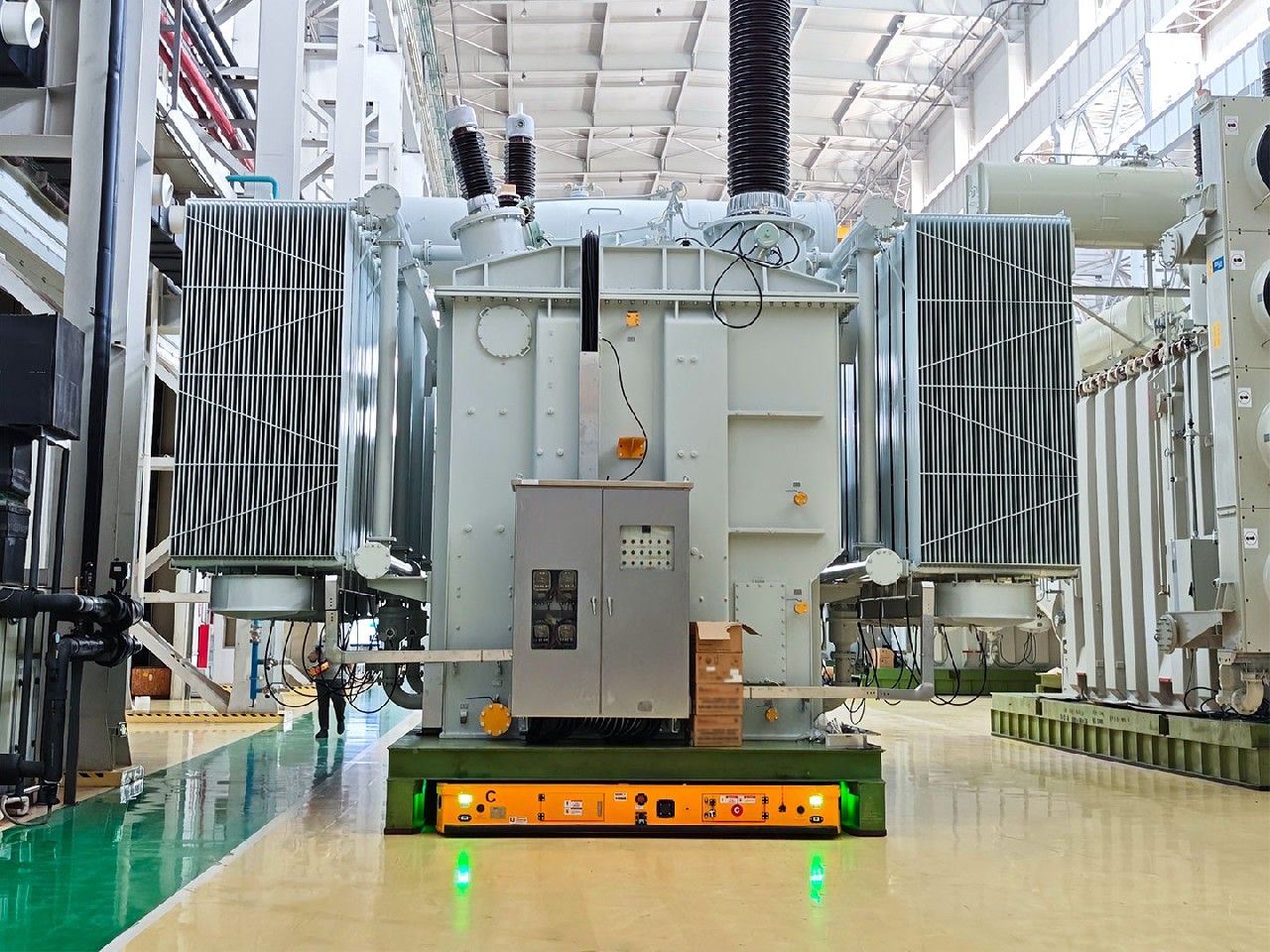 Application of 500t Wheeled Transporter for Transformer Transportation