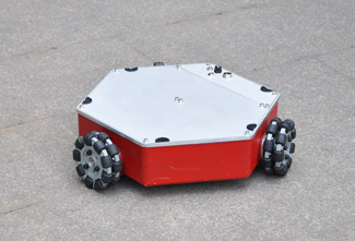 Compass Q1 three-wheeled omni-directional platform